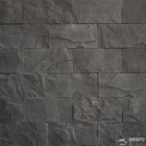 Slate Grey kőhatású beton falburkolat homlokzati falon