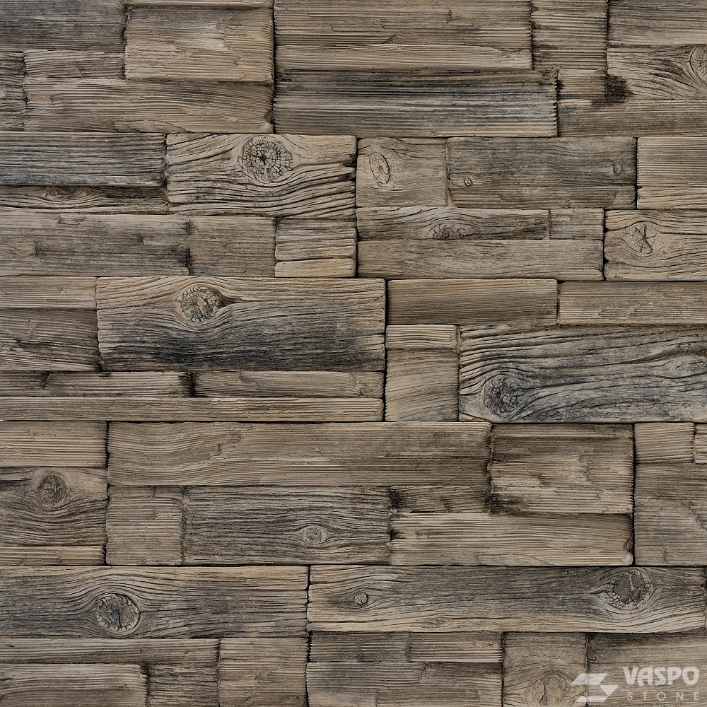 WOOD OAK 1 Wood Oak fa hatású beton falburkolat kültéri falon