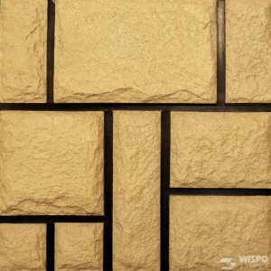 Sandstone 2 kőhatású beton falburkolat homlokzati falon