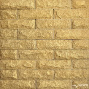 Sandstone 3 kőhatású beton falburkolat homlokzati falon