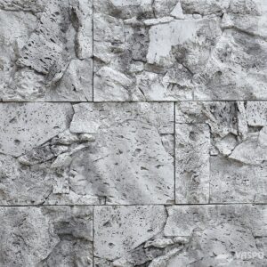 Travertin Weathered kőhatású beton falburkolat homlokzati falon